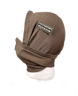 AR 670-1 Coyote Brown ECWCS Polyester Neck Gaiter USA MADE