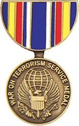 Vintage Global War On Terrorism Service Medal Ribbon Pin