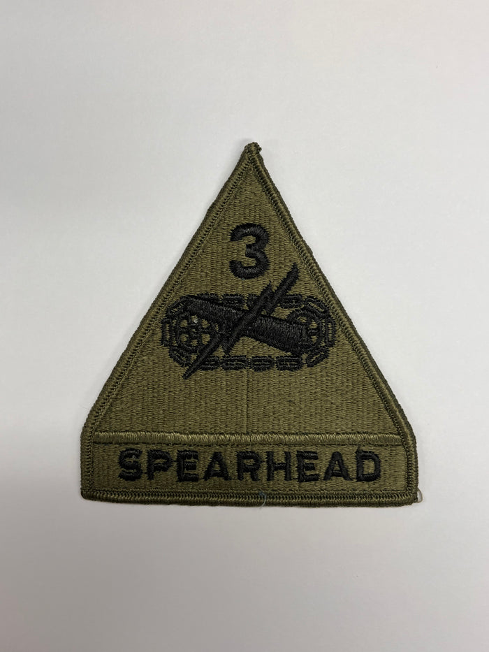 3rd Armor Division Subdued Patch