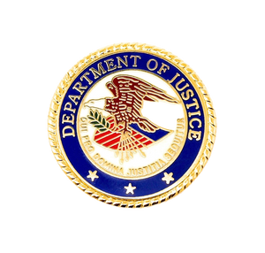 Department Of Justice Pin