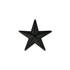 Army General Star Subdued (LARGE) Rank Pin