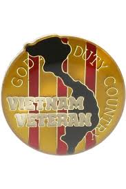 Vietnam (God Duty Country)Veteran Pin