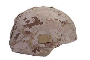 U.S. Marine Corps Desert MARPAT Camo MITCH 2000 Helmet Cover USED