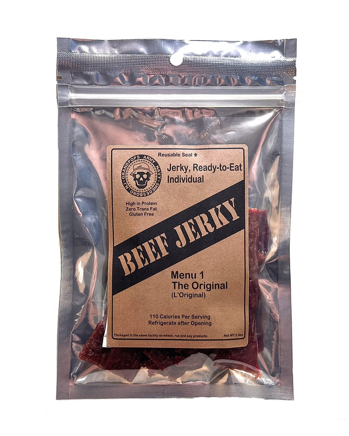 The Original Beef Jerky Ration Menu 1