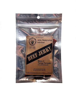 The Tangy Teriyaki Beef Jerky Ration Menu 2