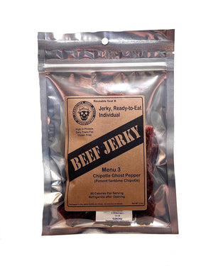 The Chipotle Ghost Pepper Beef Jerky Ration Menu 3