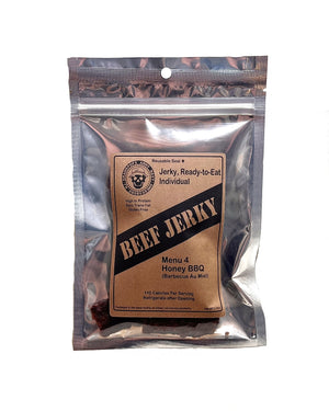 The Honey BBQ Beef Jerky Ration Menu 4