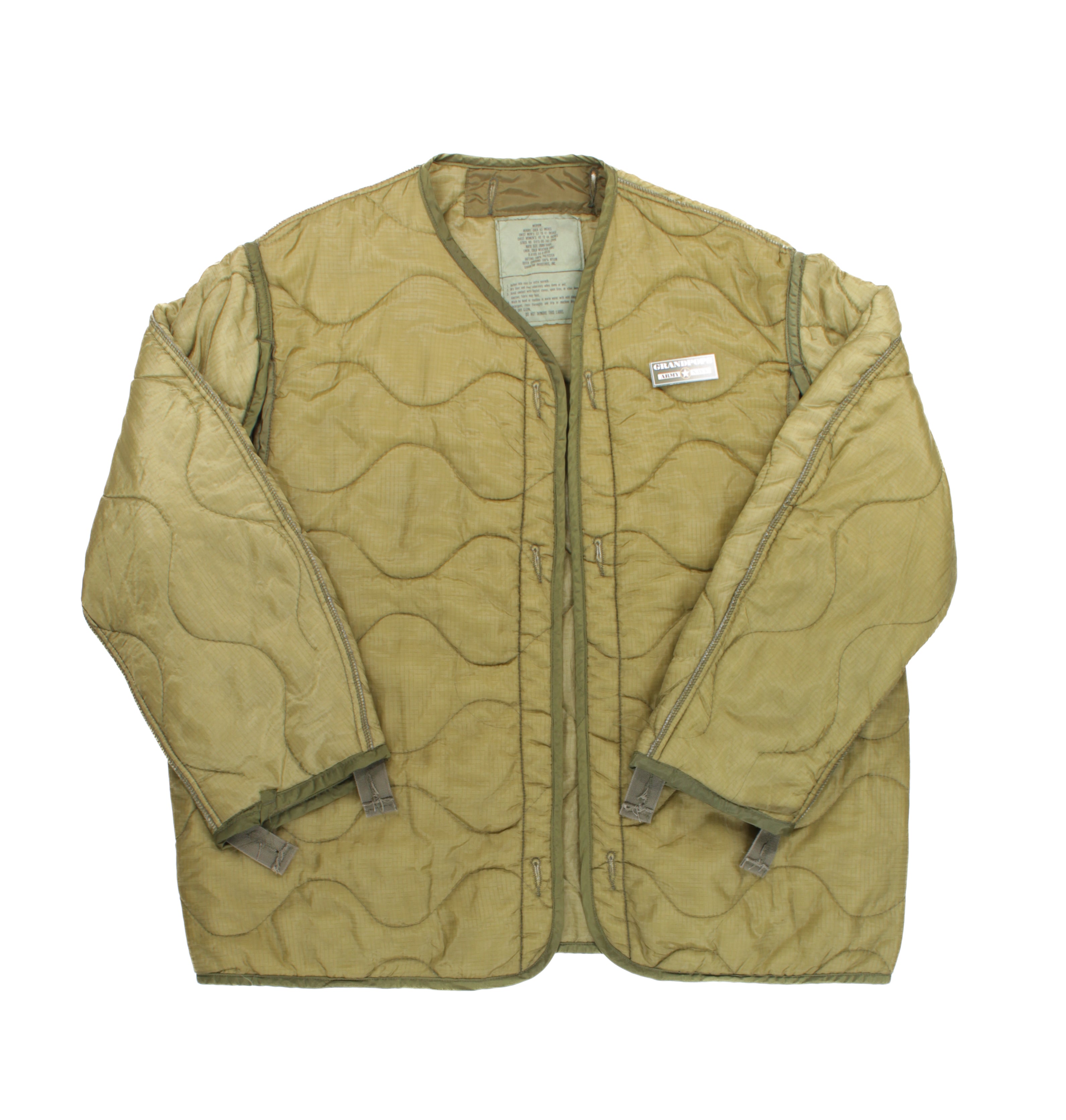 Vintage: Military Liner Jacket DEADSTOCK -- olive