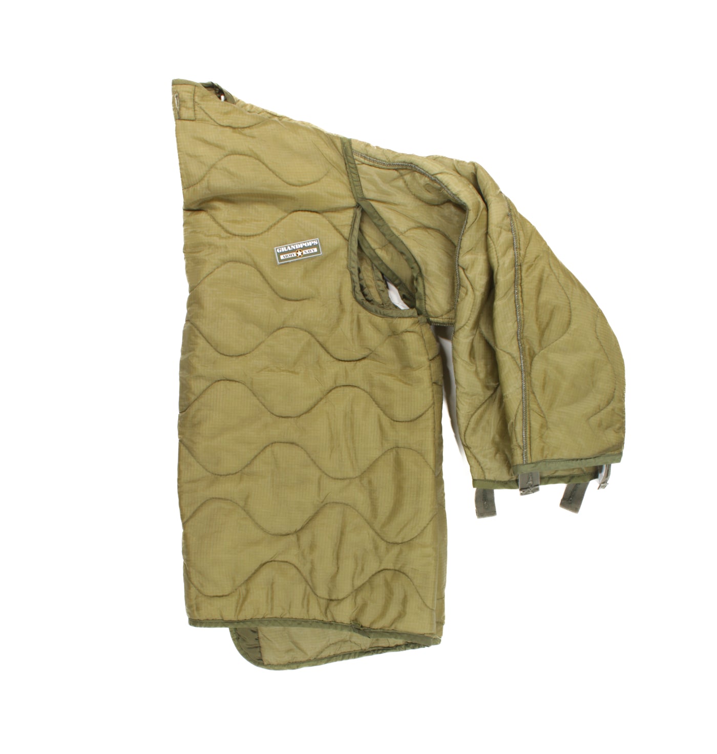 M65 Jacket Inner U.S. Military Original OD Green M65 Liner USA MADE – GRANDPOPSARMYNAVY
