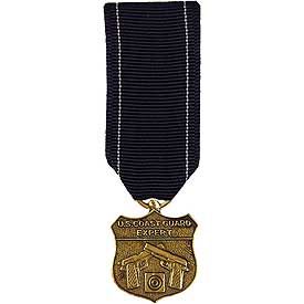 USCG Expert Pistol Medal - (MINI)