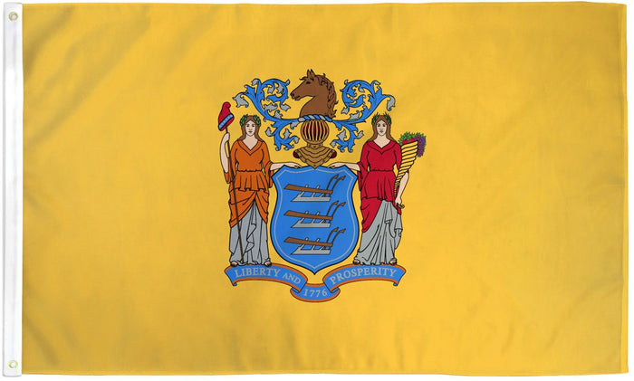 New Jersey Flag 3' x 5'
