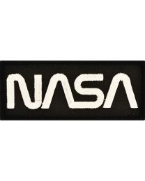 White & Black NASA Patch