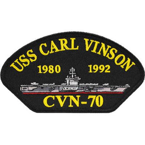 U.S. Navy USS Carl Vinson 1980-1992 CVN-70 Patch