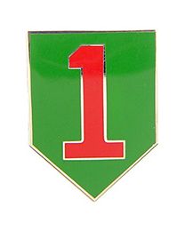 1st Infantry Division Pin – GRANDPOPSARMYNAVY