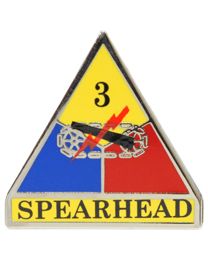 3rd Armored Division (Spearhead) Insignia Pin