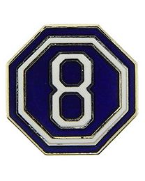 8th Army Corps Pin