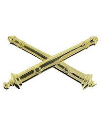 Army Field Artillery Gold Pin