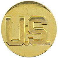 Army U.S. Enlisted Gold Pin