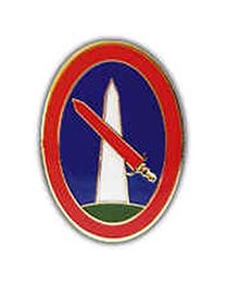 Army Military District DC Insignia Pin