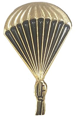 Army Paratrooper Jumper Insignia Pin (GOLD)