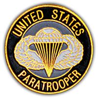 Army Paratrooper LOGO Insignia Pin