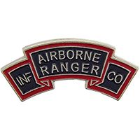 Army Airborne Tab Ranger Pin