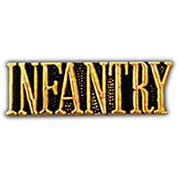 Army Infantry Pin