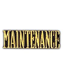 Army Maintenance Script Pin