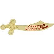 Operation Desert Storm Sword Pin