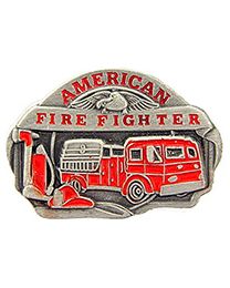 American Fire Fighter Pewter Pin