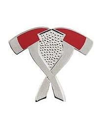 Fire Axes Crossed Pin