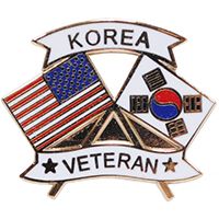 Korean War Veteran Pin