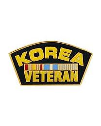 Korean War Veteran w/Ribbon Pin