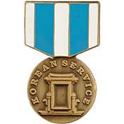 Korean Service Medal Pin