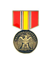 National Defense Medal Ribbon Pin