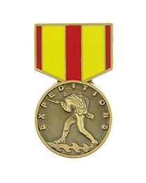 USMC Expeditionary Medal Ribbon Pin