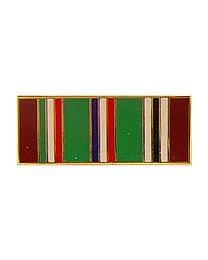 WWII European African Middle Eastern Campaign Ribbon Pin