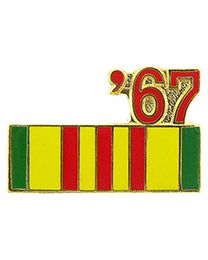 Vietnam '67 Ribbon Pin