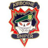 MAC V SOG Special Forces Airborne Sniper Advisor Pin