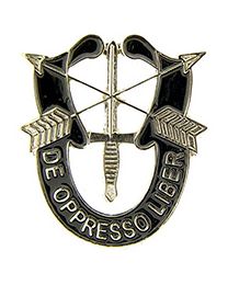 Special Forces DE OPPRESSO Insignia Pin