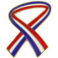 USA RWB Ribbon Pin