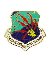 USAF Communications Command Pin
