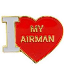 USAF (I Love My Airman) Pin