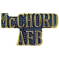 USAF McChord AFB Script Pin