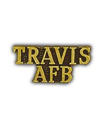 USAF Travis AFB Script Pin