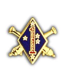 USMC 1st Marine Artillery Division Pin