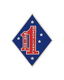 USMC 1st Marines Guadalcanal Regiment Pin