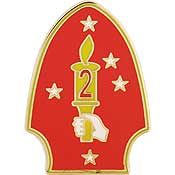 USMC 2nd Division Pin