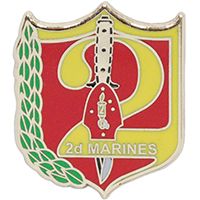 USMC 2nd Regiment Pin