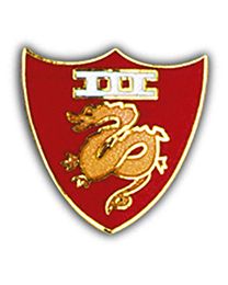 USMC 3rd Marine Amphibious Division Pin